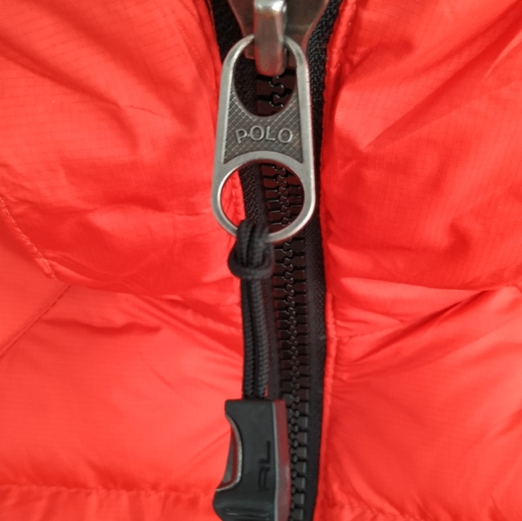 Polo Ralph Lauren Big Pony Alpine Ski Patch Puffer Vest Men (Medium ) - Picture 12 of 14